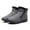 Grey, variant on LSLJS Snow Boots Womens Winter Ankle Boots Ladies Warm Fur Lined Booties Thickening Shoes Casual Flat Sneakers Outdoor Booties