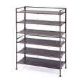 thumbnail image 3 of Seville Classics 3 Tier Resin-Wood Shoe Rack 2PK, 3 of 12