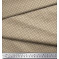 thumbnail image 2 of Soimoi Brown polyester Crepe Fabric Artistic Geometric Print Fabric by Yard 42 Inch Wide, 2 of 5