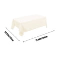 thumbnail image 3 of SPOORYYO Disposable Tablecloths for Parties, Picnics, and Events - 54x72 Inches, Strong Stain Resistance, Easy Cleanup, Available in Multiple Colors, 3 of 6