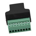 thumbnail image 3 of Connecteur Ethernet RJ45 Adaptateur de Borne à Vis pour Interface Vidéo DVR Baluns, 3 of 8