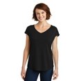 thumbnail image 1 of Discontinued District &174; Femmes Drapey Cross-Back Tee. Dm416 XXL Noir, 1 of 1