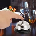 thumbnail image 3 of Appelez Bell-dîner en Acier Inoxydable Appel Bell Service de Bureau Bell pour Cuisine café-Restaurant, 3 of 8