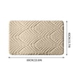 thumbnail image 3 of Shu Velvet Entrance Door Mat Bathroom Slip Mat Bathroom Door Absorbent Foot Mat, 3 of 7