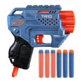 thumbnail image 1 of Nerf Elite 2.0 Trio SD-3 Blaster -- Includes 6 Official Nerf Darts -- 3-Barrel Blasting -- Tactical Rail for Customizing Capability, 1 of 8