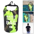 thumbnail image 1 of Small 2L Waterproof Dry Bag Crossbody Shoulder Bag for small 2l Kayaking Green, 1 of 8