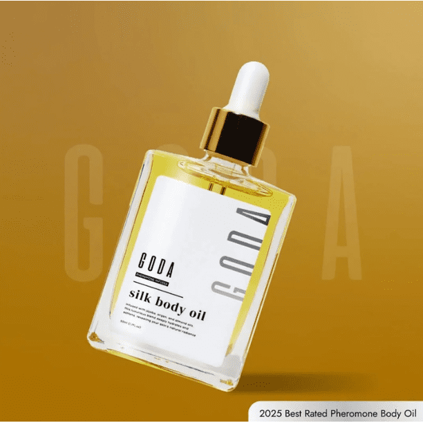 Goda Silk Body Oil,Silk Body Oil,Bath & Shower Oi-l for Smooth and