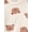 Rose, variante sur Ensemble haut et pantalon d'ours 4 pièces pour bébé fille Carter's Child of Mine