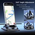 thumbnail image 4 of Phone Holder Car - 360° Adjustable Dashboard Mount, Non-Slip Car Phone Holder Compatible for iPhone/Android, Universal Car Phone Mount, 4 of 8