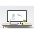 thumbnail image 2 of Quartet Widescreen Magnetic Dry-Erase Board, Black Frame, 30” x 18”, 2 of 3