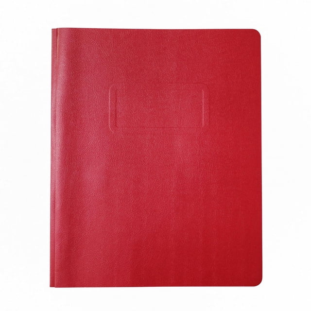 PEN+GEAR PROTÈGE-DOCUMENT CLAIR, 9.4" x 11.5",ROUGE