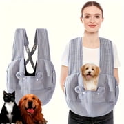 Aodebiao Pet Carrier Backpack for Dogs Cats Travel Portable Breathable Comfortable Durable Pet Carrier Bag for Small Medium Pets Outdoor Hiking Adventure