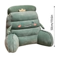 thumbnail image 2 of Seat Back Support Pillow for Bed Reading and Comfort with Arms Lumbar for Sofa Chair Floor and Dorm Room Ergonomic -Purpose Rest Pillow, 2 of 5