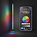 thumbnail image 2 of Feit Electric Lampe sur Pied Intelligente 42 Pouces à Changement de Couleur, RVBW, Lampe d'Angle sur Pied Wi‐Fi à DEL, Synchronisation Musicale, Fonctionne avec Alexa et l'Assistant Google, Fini Aluminium Noir Moderne, 8 Watts, FLOOR42/RGB/BLK/AG, 2 of 4