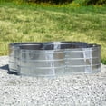 thumbnail image 3 of Grapevine Galvanized Steel Raised Garden Bed, 4 Leaf, Silver, 3 of 8