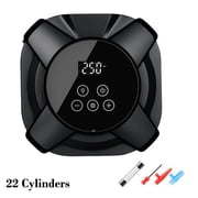 D-450 Black 22 Cylinder Portable Car Tire Inflator Pump 12V For Vehicles #37Z21