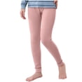 thumbnail image 1 of Kids Solid Color Warm Leg Binding Elastic Waist Long Pants Medium and Large Comfortable Leggings, 1 of 4