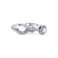 thumbnail image 2 of 1ct Diamond Engagement Matching Wedding Ring Set 14K White Gold, 2 of 4