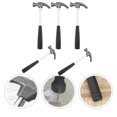 thumbnail image 3 of SHISUYAN 5Pcs Mini Claw Small Hammer Hammer for Seamless Nails Small Hammer for Home, 3 of 9