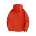thumbnail image 4 of Jackets for Men Hooded Long Sleeve Zipper Pocket Solid Stormtrooper Coat, 4 of 9