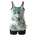 thumbnail image 4 of Birdeem Ensembles de Bikinis pour Femmes Dames Mode Multicolore Rétro Imprimé Fleur Feuille Maillots de Bain Bretelles Femmes Maillot de Bain Deux Pièces, 4 of 12