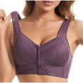 thumbnail image 2 of Birdeem Size Womens No-Wire Bra No Front Button No-Slip Underwear, 2 of 5