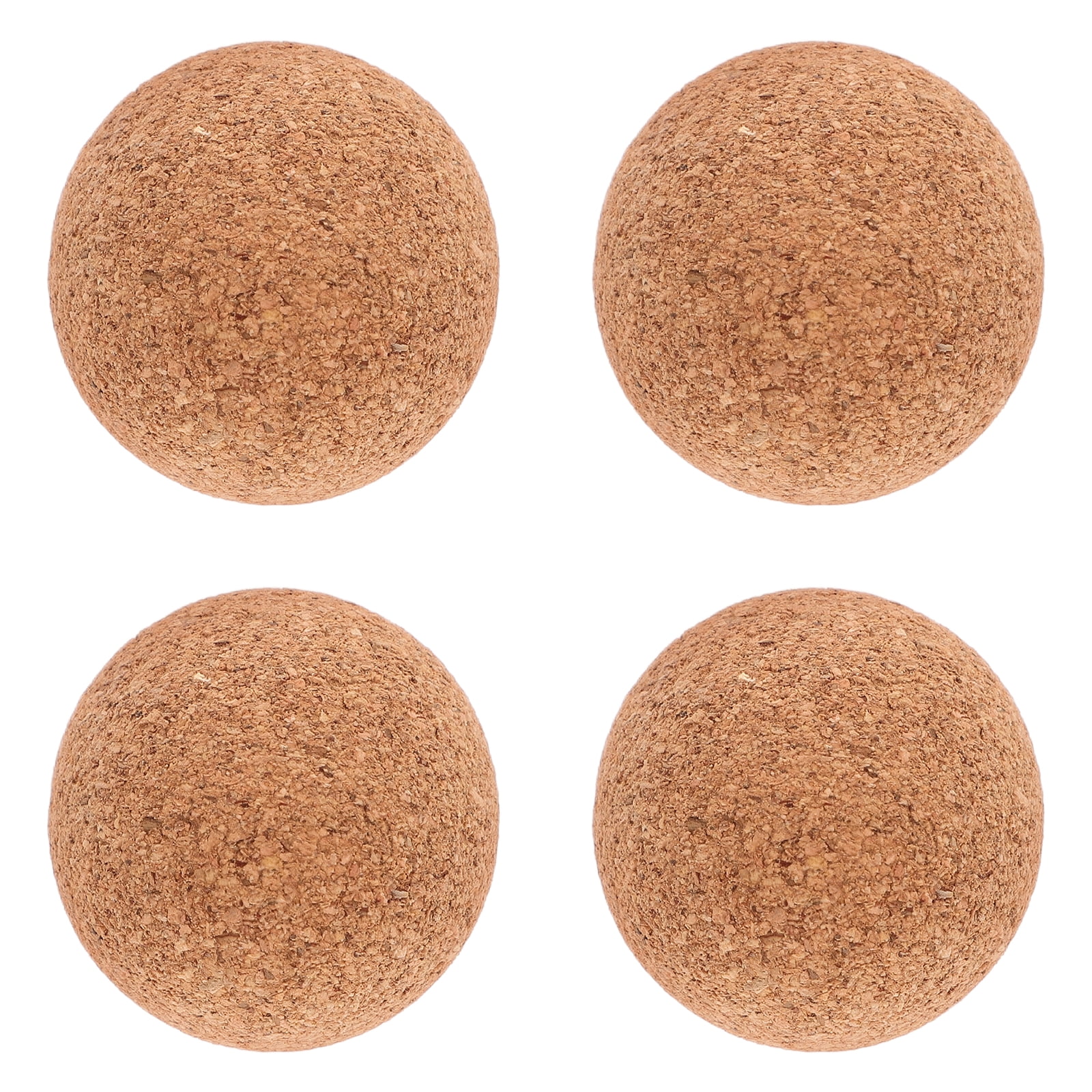 4pcs Miniature Cork Ball Football Table Foosballs Wood Foosball Table Ball Wooden Foosball