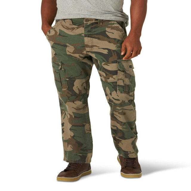 CHUANK Pantalon Cargo Coupe Décontractée Extensible pour Hommes et Grands Hommes