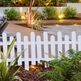 thumbnail image 1 of LSLJS Plastic Fencing PVC Gardening White Hedge Fence Decorative Patio Garden Project, 1 of 6