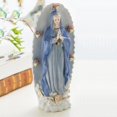 thumbnail image 4 of European Style Ceramics Christianity Jesus  The Virgin Mary Statue Ceramic Decorative Small Ornaments Desktop Decorations - Type A, 4 of 6