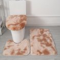thumbnail image 1 of Meitianfacai s 3 Piece Thickened Bath Rugs Set, Bath Rug + Contour Mat + Toilet Seat Cover, Super Soft Microfiber Absorbent Non-Slip, Machine Washable Bathroom Rug Sets Bathroom Decor Mat, 1 of 3