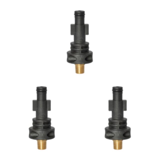 relayinert 1pc Pressure Washer Adapter Foam Nozzle Adapter Car Accessories Washing Type C 3Set