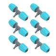 thumbnail image 3 of Octpeak 16mm To 4/7 Reducing Tee,10PCS 16mm To 4/7 Barbed Tee Irrigation Tube Reducing Tee Connector Fitting For Garden Courtyard,16mm To 4/7 Connector, 3 of 8