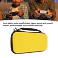 thumbnail image 4 of Portable Game Console Case with 10 Game Card Slots, for Switch Lite, Protective Storage Bag with Accessories Pocket, Water Resistant PU Material, 4 of 7