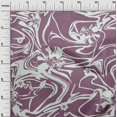 thumbnail image 3 of oneOone Cotton Poplin Dusty Purple Fabric Abstracts Craft Projects Decor Fabric Printed By The Yard 42 Inch Wide, 3 of 5