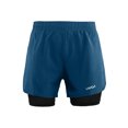 thumbnail image 3 of Men's 2-in-1 Running Shorts Quick Drying Breathable Active Training Exercise Jogging Cycling Shorts with Longer Liner Dark blue-M, 3 of 7