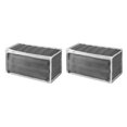 thumbnail image 1 of yuksok 2 Pcs Sac de Lavage de Chaussures Réutilisable pour Chaussures de Tennis Chaussures de Gym Chaussures de Course Gris, 1 of 9