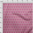 thumbnail image 2 of oneOone Georgette Viscose Fabric Leaves|Floral & Paisley Block Printed Craft Fabric BTY 42 Inch Wide, 2 of 4