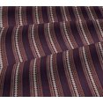 thumbnail image 5 of oneOone Viscose Jersey Fabric Stripe & Floral Block Printed Fabric 1 Yard 60 Inch Wide, 5 of 5