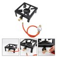 thumbnail image 3 of Portable Propane Stove with Cast Iron Burner for Outdoor Camping and Cooking Activities, 3 of 8
