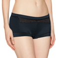 thumbnail image 1 of Maidenform Culottes Garçonnes de Rêve pour Femmes - Article à Succès, 7, Palace Black Dot, 1 of 2