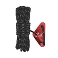 thumbnail image 2 of SuoKom Outdoor Windproof Rope Tent Rope Reflective Rope Canopy Rope Fixed Tied Rope Camp Adjustment Rope Thickened and Lengthened with Adjustment Buckle 5 Meters, 2 of 6