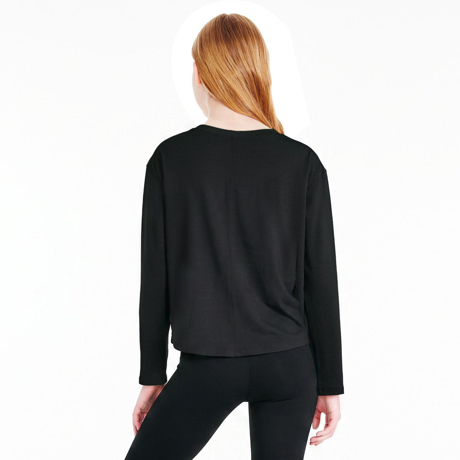 Athletic Works Girls' Long-Sleeve T-Shirt