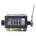 thumbnail image 3 of WALFRONT D67-F Compteur Manuel à 5 Chiffres Réinitialisable à la Main, Compteur Mécanique, Compteur de Course de Traction, 3 of 5
