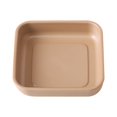 thumbnail image 1 of Plastic Serving Tray Imitation Brazilian Wood Ceramic Look | Thickened Durable Water-Resistant Decorative Platter | Multi-Use Fruit Tea Snack Tableware Tray | Easy Clean | Lightweight | Home, 1 of 2