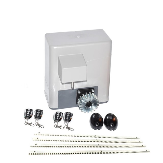 600kg Door Automatic Sliding Door Opener Electric Operator Wheeled Machine Door Safety Kit With 4m Steel Frame ,Easy to Install