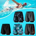 thumbnail image 2 of Maillot de Bain avec Doublure de Compression Extensible pour Hommes Séchage Rapide 2, 2 of 9
