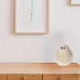 thumbnail image 3 of Natural Wooden Owl 3.35" - Set of 2, 3 of 3
