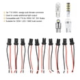 thumbnail image 1 of 10pcs T10 Car Truck Boat  Light Bulb Female Connector Lamp Holder LED Socket Base, 1 of 8