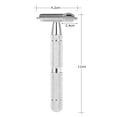 thumbnail image 2 of Yeacher Sécurité en Acier Inoxydable Razor Traditionnel pour Hommes à Double Bord Rasage Razor Manuel Barbe Razor Outil de Rasage, 2 of 6
